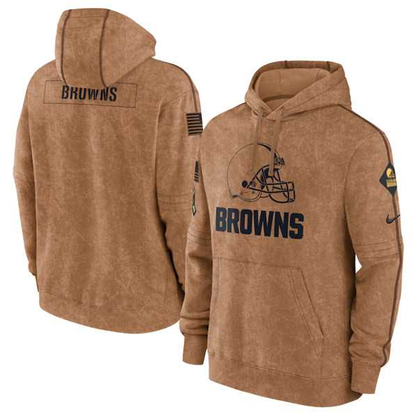 Men's Cleveland Browns 2023 Brown Salute to Service Pullover Hoodie,We sell and wholesale Men's Cleveland Browns 2023 Brown Salute to Service Pullover Hoodie on line form chian!